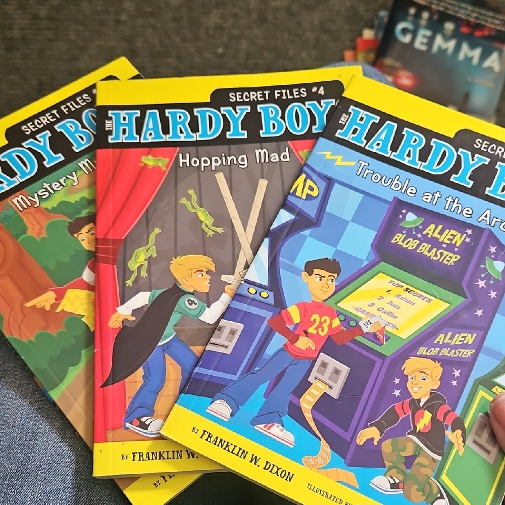 Hardy Boys Secret Files Books Set. 3 Books. Buy 1 Book Listings Get 1 Free